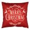 Подушка декор. Ardesto Christmas Happy Holidays 45х45см, 100% поліестер, червоний