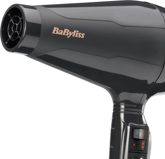 Фен Babyliss Air Pro, 2200Вт, 2 режими, дифузор, іоніз-я, хол. обдув, чорний