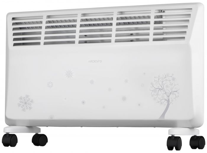 Конвектор ARDESTO, 20м2, 2000Вт, мех. упр-ння, відкритий нагрів. елемент, сушка, білий