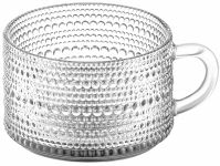 Чашка ARDESTO Verbena, 10.5см, скло, прозорий