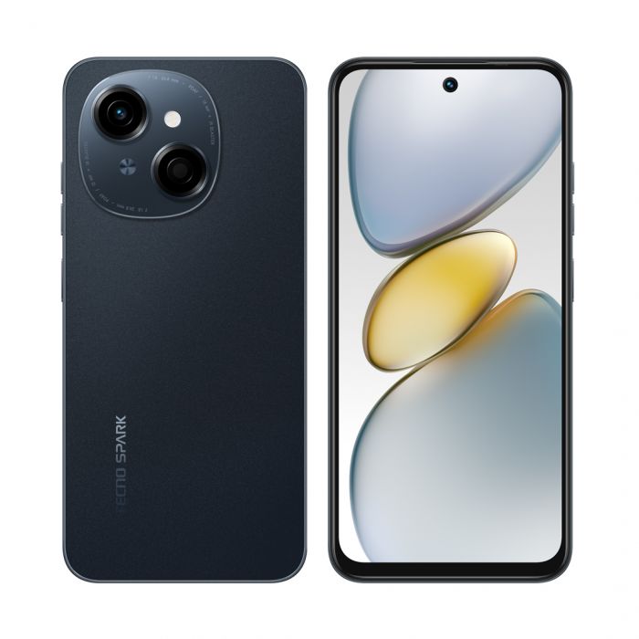 Смартфон TECNO Spark Go 1 (KL4) 6.67" 3/64ГБ, 2SIM, 5000мА•год, Startrail Black