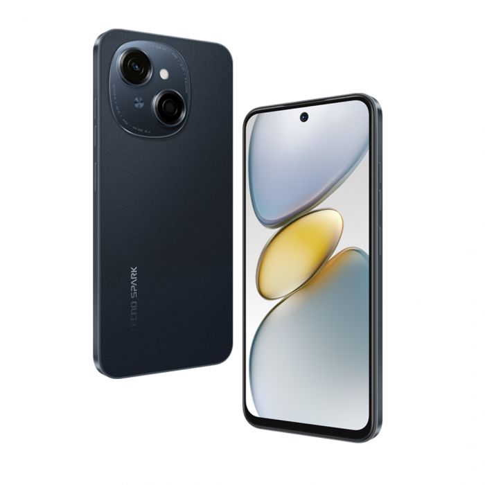 Смартфон TECNO Spark Go 1 (KL4) 6.67" 3/64ГБ, 2SIM, 5000мА•год, Startrail Black