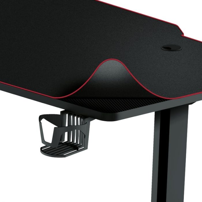 Стіл Trust GXT 1175 Imperius XL, (140x66см), чорний