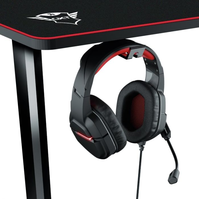 Стіл Trust GXT 1175 Imperius XL, (140x66см), чорний