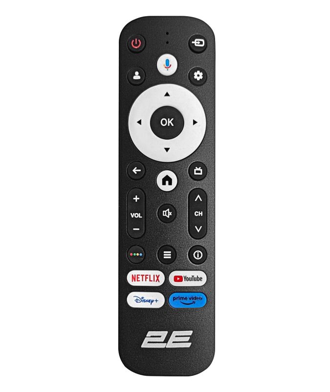 Телевізор 43" 2E LED FHD 60Hz Smart Google TV Black