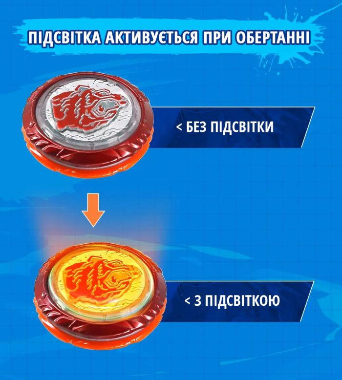 Дзиґа Infinity Nado VI Flaming Pack Палаючий Бойовий Ведмідь (Blazing War Bear)