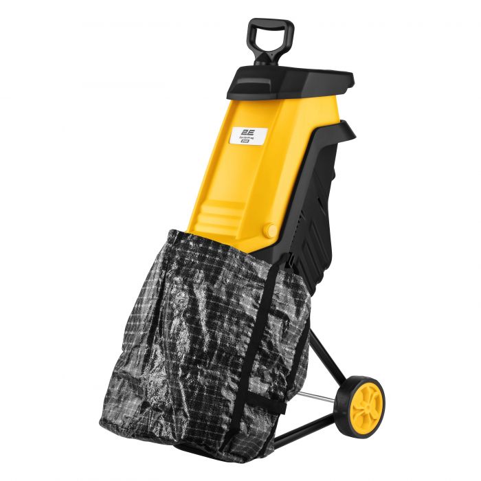 Подрібнювач садовий мережевий 2Е GardenFrag 2400Вт 40мм 40л 10кг ніж