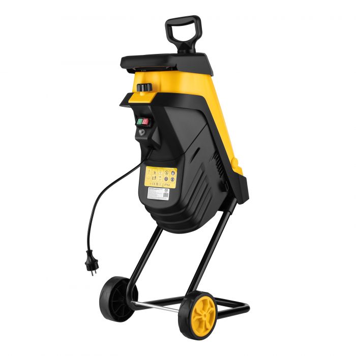 Подрібнювач садовий мережевий 2Е GardenFrag 2400Вт 40мм 40л 10кг ніж