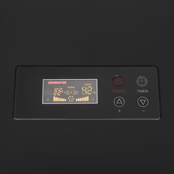 Осушувач повітря промисловий 2E 90л/добу 250м кв 500м куб/год 1000Вт LCD дисплей ел.керування таймер IP22