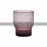 Набір склянок низьких Ardesto Bubble 300мл, 2шт, скло, рожевий