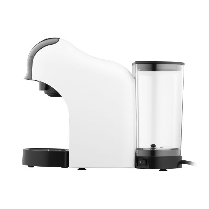 Кавоварка Ardesto капсульна, 0.8л,  капсули Nespresso, Nescafe Dolce Gusto, мелена кава, сенсорне керування, білий