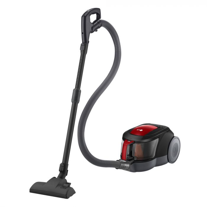 Пилосос LG контейнерний, 650Вт, конт пил -1.1л, турбо-щітка Pet Brush, червоний