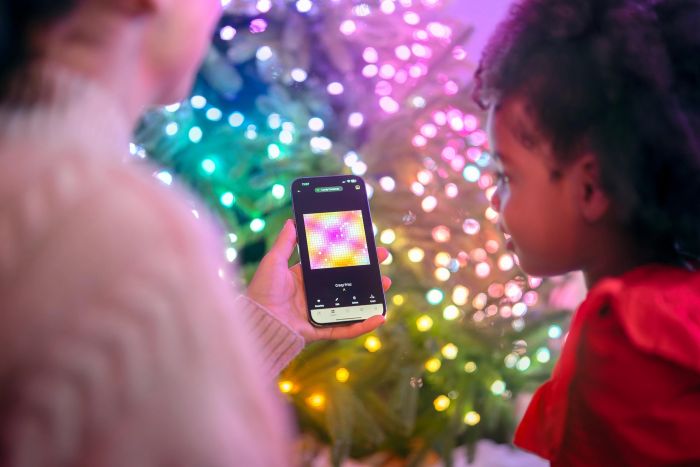 Гірлянда Smart LED Twinkly Strings Star RGB 100 IP20 6м USB-C кабель прозорий
