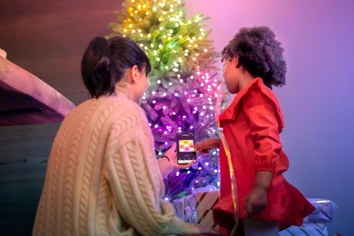 Гірлянда Smart LED Twinkly Strings Candle RGB 200 IP20 12м USB-C кабель прозорий