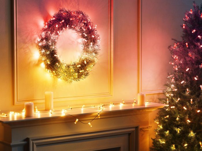 Гірлянда Smart LED Twinkly Strings Candle RGB 200 IP20 12м USB-C кабель прозорий