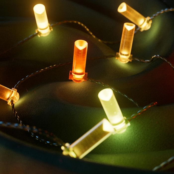 Гірлянда Smart LED Twinkly Strings Candle RGB 200 IP20 12м USB-C кабель зелений