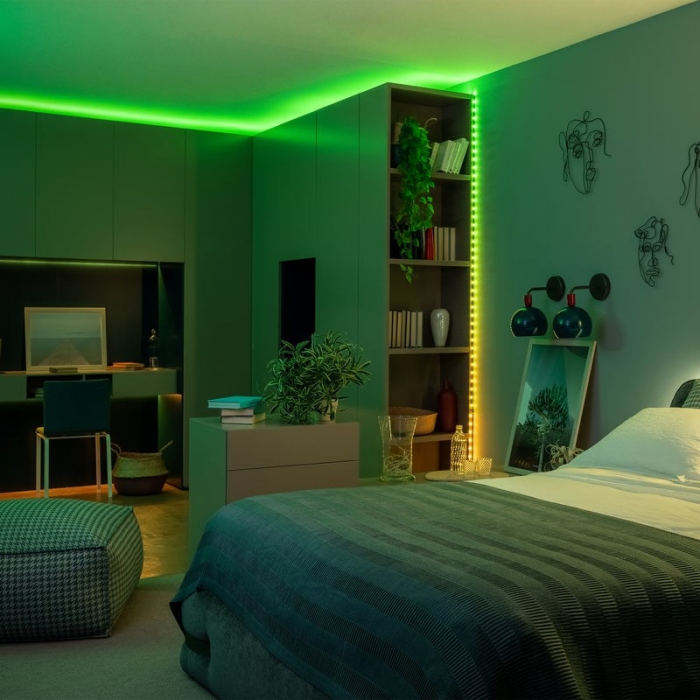 Гірлянда Smart LED Twinkly Dots Lights RGB 400 IP44 20м USB-C кабель чорний