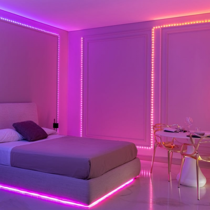 Гірлянда Smart LED Twinkly Dots Lights RGB 400 IP44 20м USB-C кабель чорний