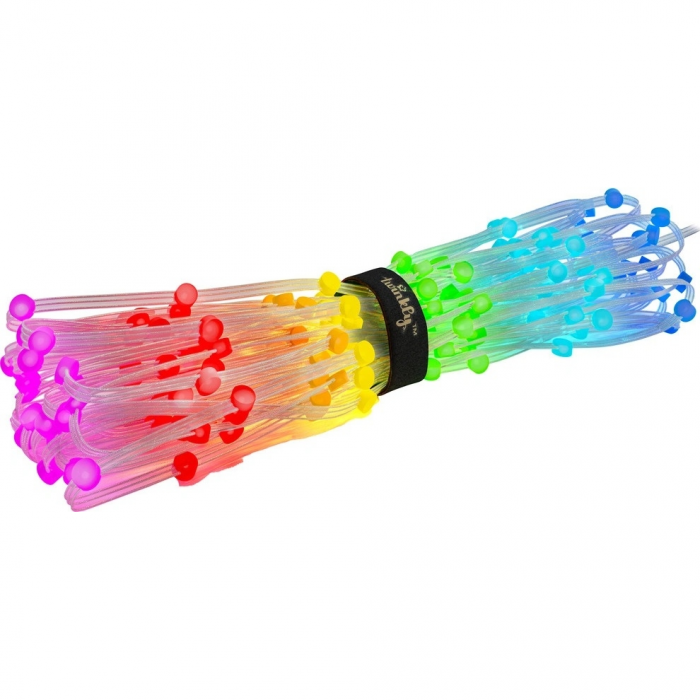 Гірлянда Smart LED Twinkly Dots Lights RGB 200 IP44 20м USB-C кабель чорний