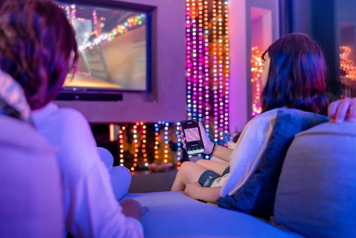Гірлянда Smart LED Twinkly Candies Pearl RGB 200 IP20 12м USB-C кабель зелений
