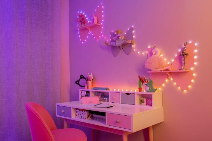 Гірлянда Smart LED Twinkly Candies Heart RGB 200 IP20 12м USB-C кабель зелений