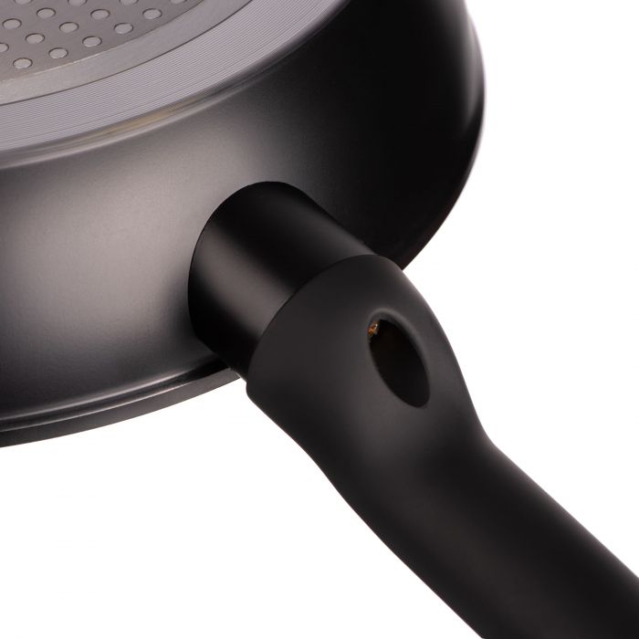 Сковорода глибока Ardesto Gemini Cremona, 24см, алюміній, чорний