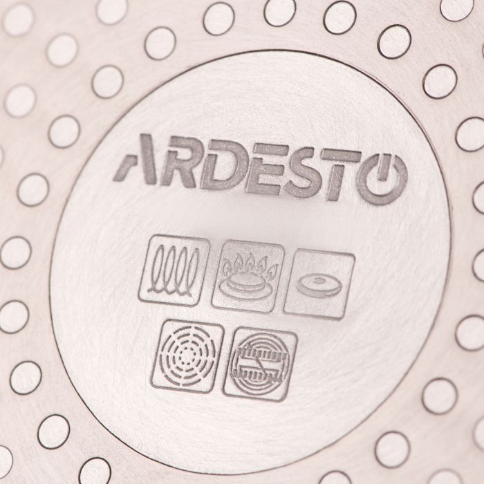 Сковорода глибока Ardesto Gemini Cremona, 24см, алюміній, чорний