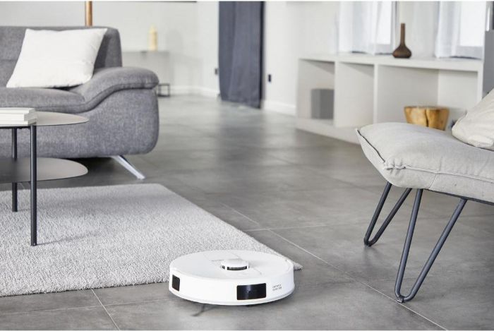 Робот-пилосос Rowenta миючий X-Plorer Serie 140+ Total Care, 5000ПаВт, h=9.5см, 0.29л, конт пил -0.28л, вода - вологе прибирання, автон. робота до 120хв, самоочистка, білий