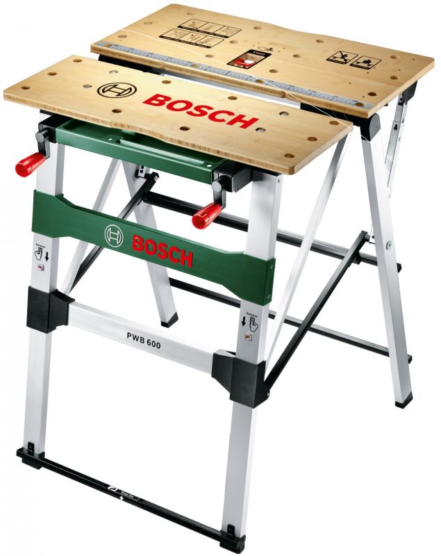 Верстат складаний Bosch PWB 600 890х740х160мм навантаження до 200кг 11.4кг