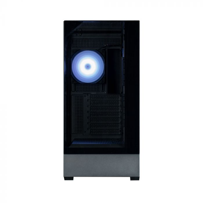 Корпус Zalman P40 Prism без БЖ, 2xUSB3.0, 1xUSBType-C, 1x120мм ARGB, VGA 420мм, LCS ready, TG 3x Panels, ATX, чорний