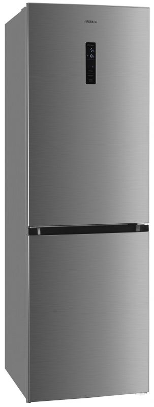 Холодильник ARDESTO з нижн. мороз., 195x60х67, холод.відд.-245л, мороз.відд.-97л, 2дв., А+, NF, диспл зовн., зона св-ті, нерж