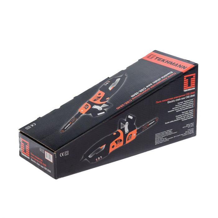 Пила ланцюгова мережева Tekhmann CSE-2840 2800Вт 40см 5.5кг