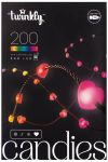 Гірлянда Smart LED Twinkly Candies Heart RGB 200 IP20 12м USB-C кабель зелений