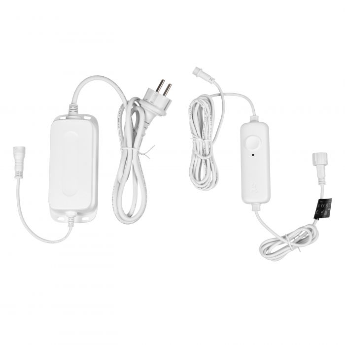 Гірлянда Smart LED Twinkly Permanent Light RGB72 IP65 кабель білий