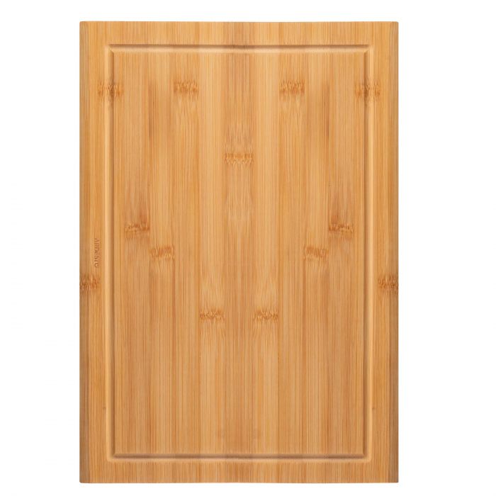 Дошка кухонна з жолобом Ardesto Midori, 40х28х1.5см, бамбук