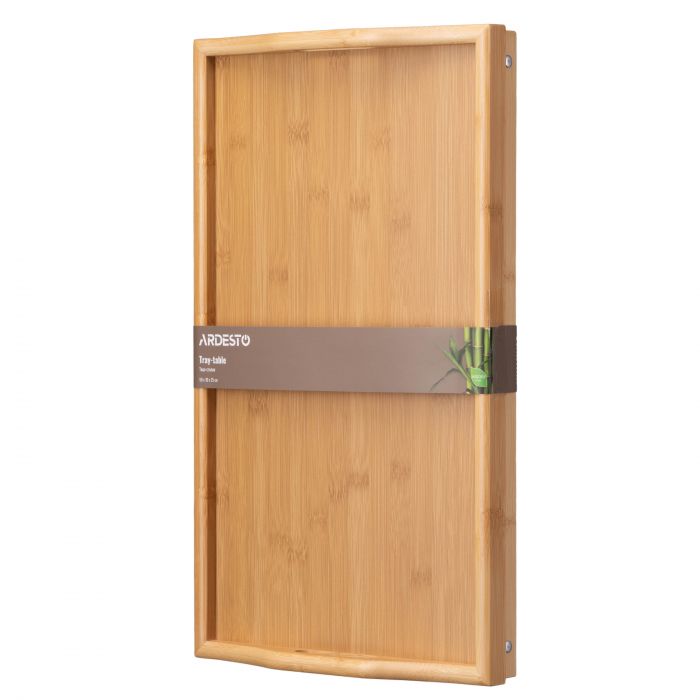 Таця-столик Ardesto Midori, 50х30х25см, бамбук