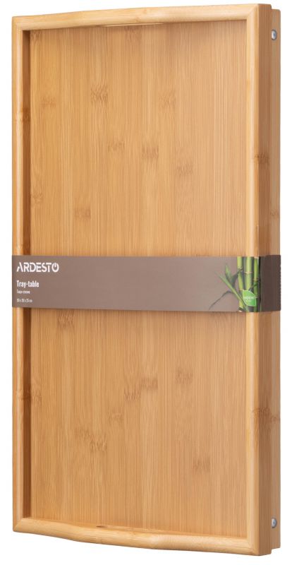 Таця-столик Ardesto Midori, 50х30х25см, бамбук