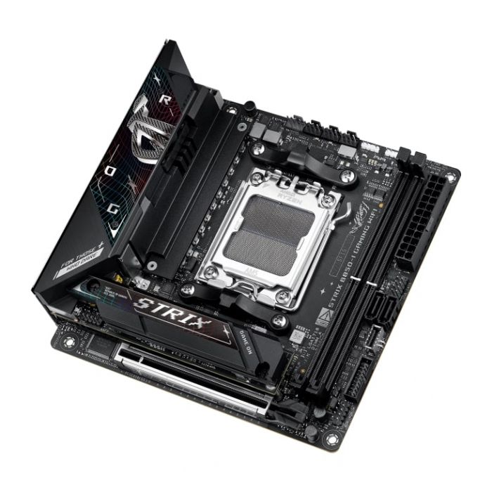 Материнcька плата ASUS ROG STRIX B850-I GAMING WIFI sAM5 B850 2xDDR5 M.2 HDMI USB Type-C WiFi BT mITX