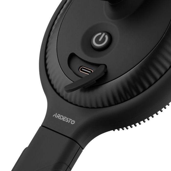 Електрична щітка-масажер ARDESTO для обличчя та тіла, акумулятор, USB Type-C , 4 режими, чорний