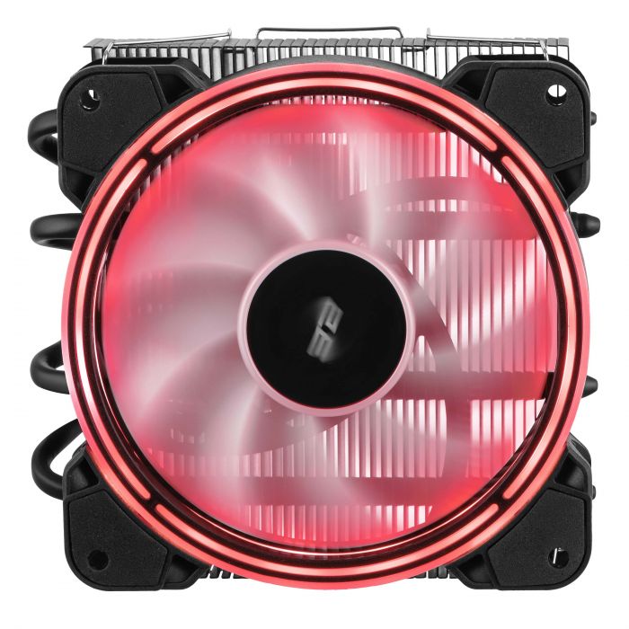 Процесорний кулер 2E GAMING Air Cool AC120T4-ARGB, LGA1700, 1200, 115x, 1366, AM5, AM4, AM3, AM3+, 4pin PWM, 3pin +5VARGB, TDP 130W