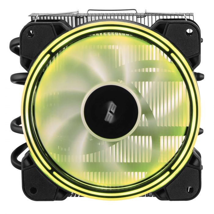 Процесорний кулер 2E GAMING Air Cool AC120T4-ARGB, LGA1700, 1200, 115x, 1366, AM5, AM4, AM3, AM3+, 4pin PWM, 3pin +5VARGB, TDP 130W