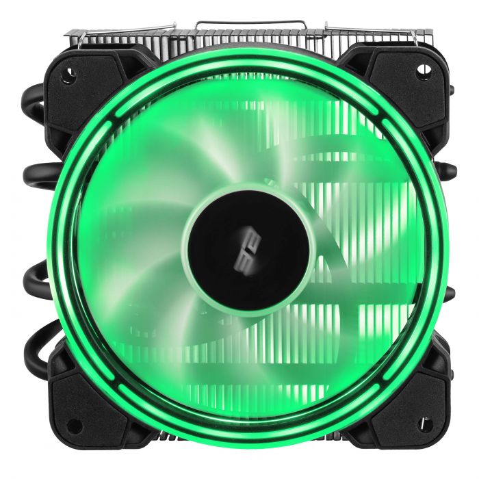 Процесорний кулер 2E GAMING Air Cool AC120T4-ARGB, LGA1700, 1200, 115x, 1366, AM5, AM4, AM3, AM3+, 4pin PWM, 3pin +5VARGB, TDP 130W