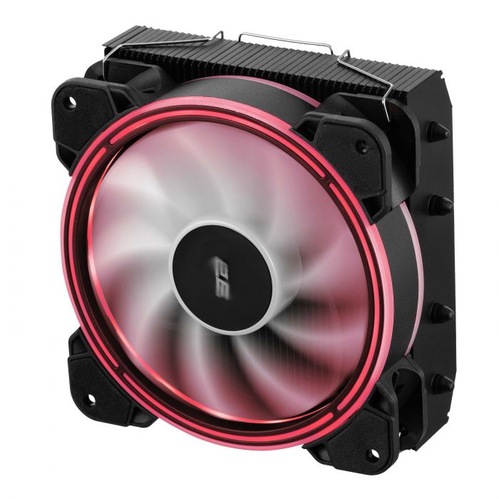 Процесорний кулер 2E GAMING Air Cool AC120T4-ARGB, LGA1700, 1200, 115x, 1366, AM5, AM4, AM3, AM3+, 4pin PWM, 3pin +5VARGB, TDP 130W
