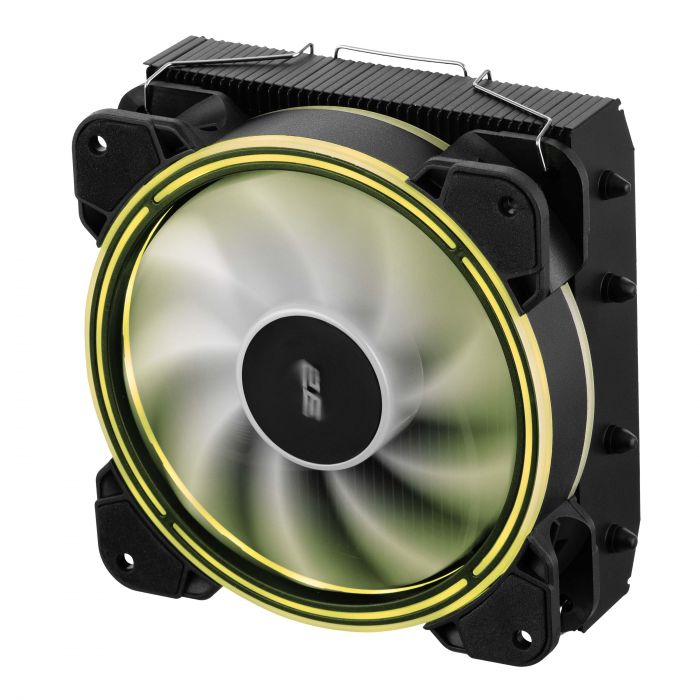 Процесорний кулер 2E GAMING Air Cool AC120T4-ARGB, LGA1700, 1200, 115x, 1366, AM5, AM4, AM3, AM3+, 4pin PWM, 3pin +5VARGB, TDP 130W