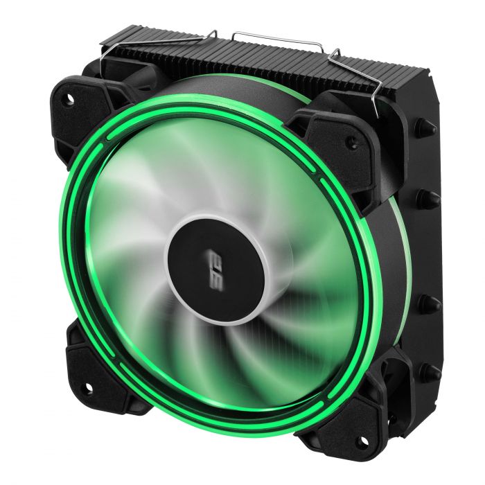 Процесорний кулер 2E GAMING Air Cool AC120T4-ARGB, LGA1700, 1200, 115x, 1366, AM5, AM4, AM3, AM3+, 4pin PWM, 3pin +5VARGB, TDP 130W
