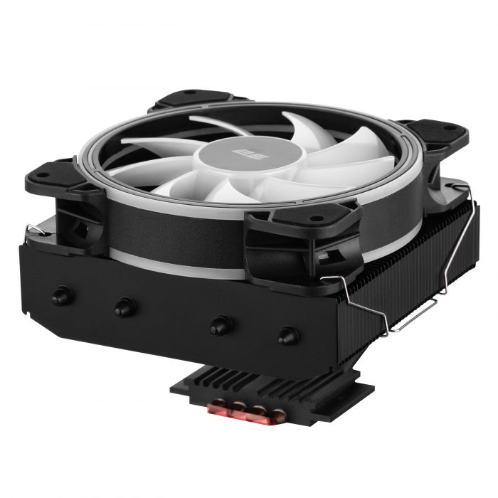 Процесорний кулер 2E GAMING Air Cool AC120T4-ARGB, LGA1700, 1200, 115x, 1366, AM5, AM4, AM3, AM3+, 4pin PWM, 3pin +5VARGB, TDP 130W