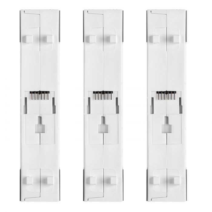 Корпусні вентилятори 2E GAMING Air Cool Magic Mirror ACF120MW-ARGB, 3x120мм, 2000rpm, 4pin PWM +5VARGB, 20.5dBa, білий