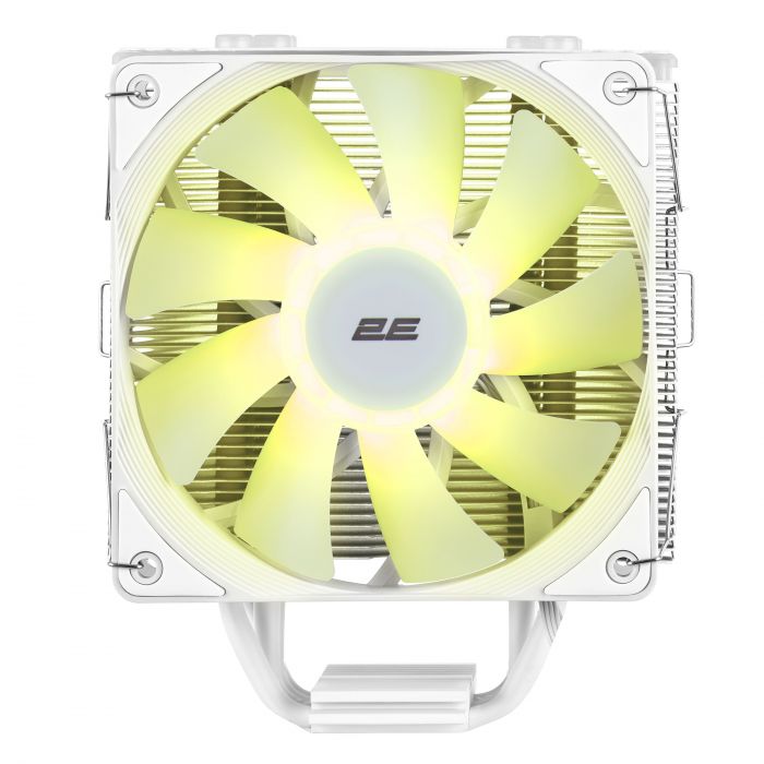 Процесорний кулер 2E GAMING Air Cool ACN120W-ARGB, LGA1700, 1200, 115x, 1366, AM5, AM4, AM3, AM3+, AM2 ,AM2+, FM2, FM1 4pin PWM, 3pin +5VARGB, TDP 180W