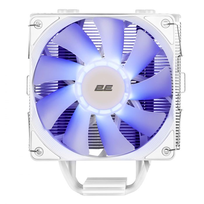 Процесорний кулер 2E GAMING Air Cool ACN120W-ARGB, LGA1700, 1200, 115x, 1366, AM5, AM4, AM3, AM3+, AM2 ,AM2+, FM2, FM1 4pin PWM, 3pin +5VARGB, TDP 180W