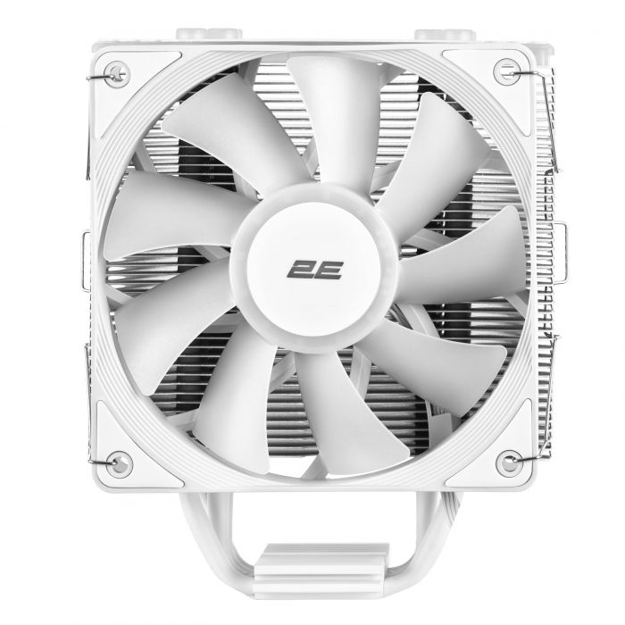 Процесорний кулер 2E GAMING Air Cool ACN120W-ARGB, LGA1700, 1200, 115x, 1366, AM5, AM4, AM3, AM3+, AM2 ,AM2+, FM2, FM1 4pin PWM, 3pin +5VARGB, TDP 180W